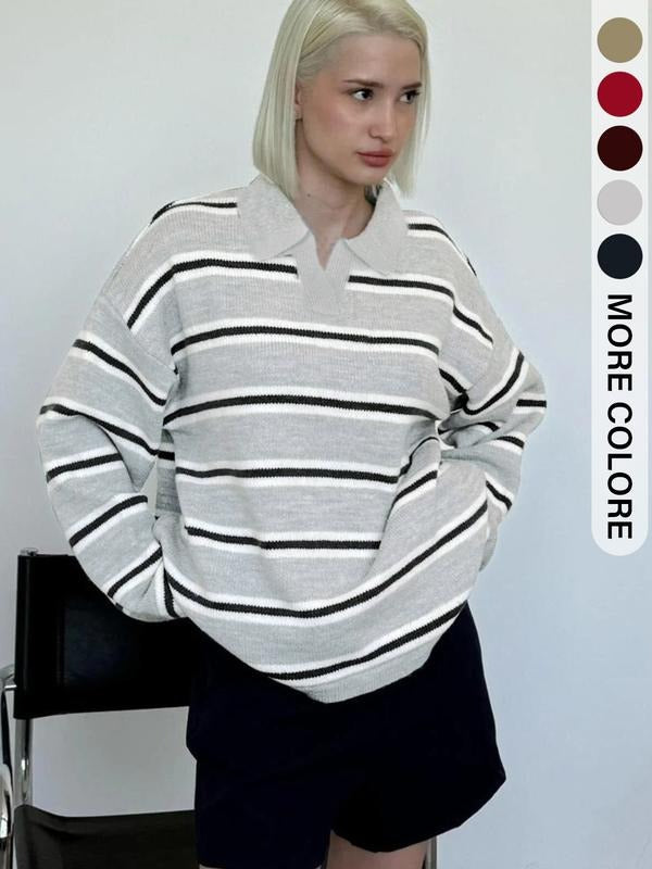 Nerja Striped Knit Sweater
