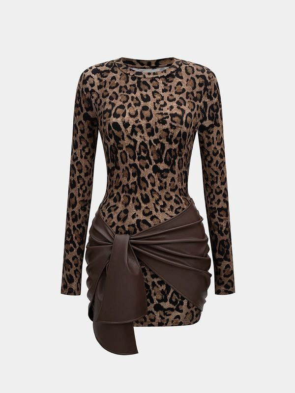 Vallaro Knit Tie Dress