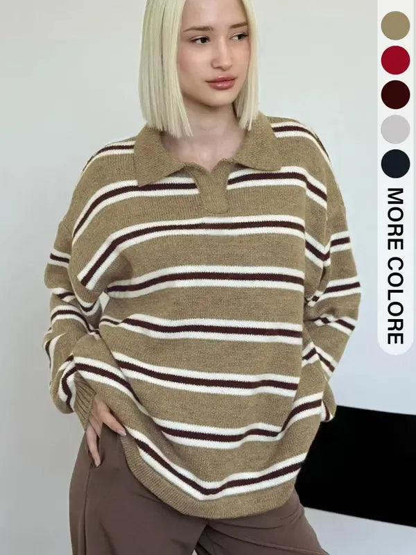 Nerja Striped Knit Sweater