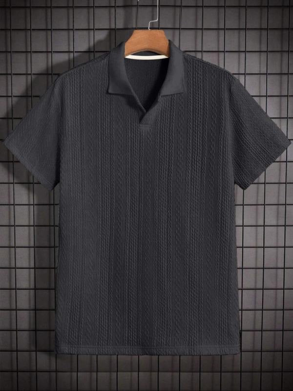Elora Textured Knit Polo