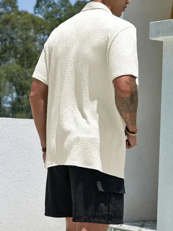 Salerno Textured Short Sleeve Shirt