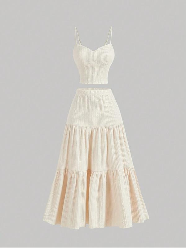 Sicilia Ribbed Knit Skirt Set