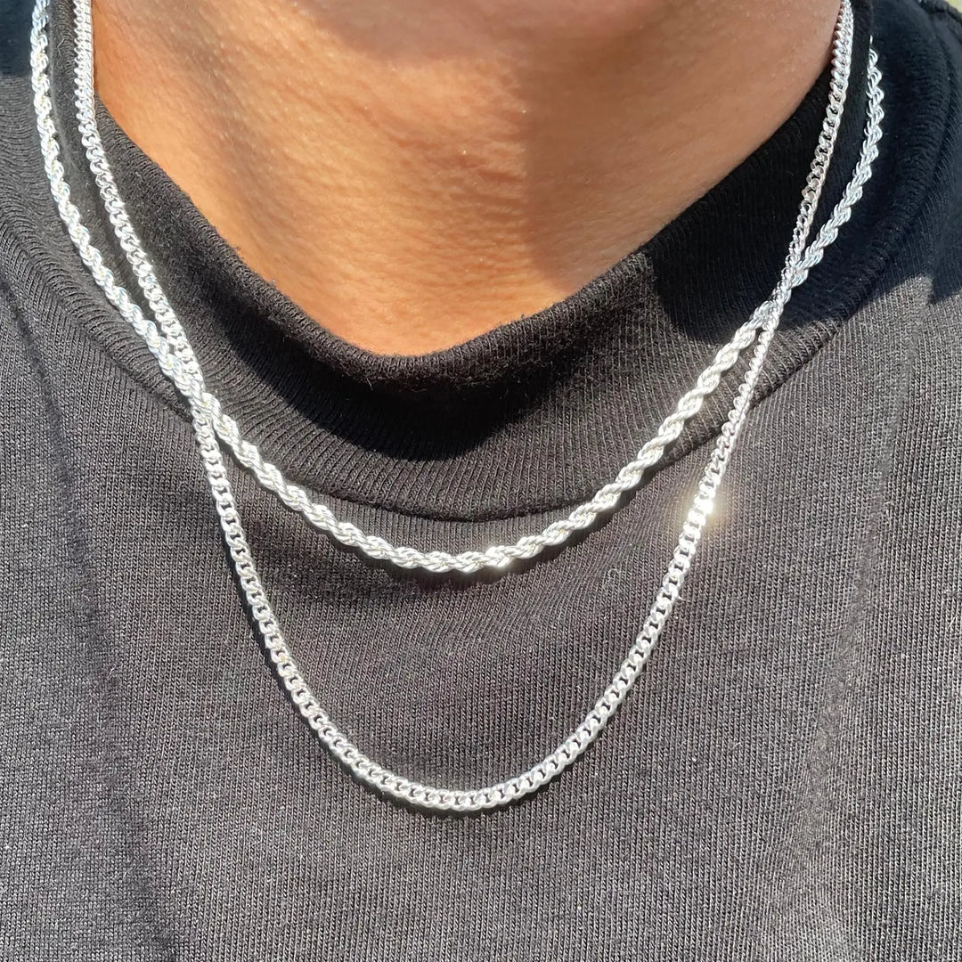 Monza Double Chain Necklace