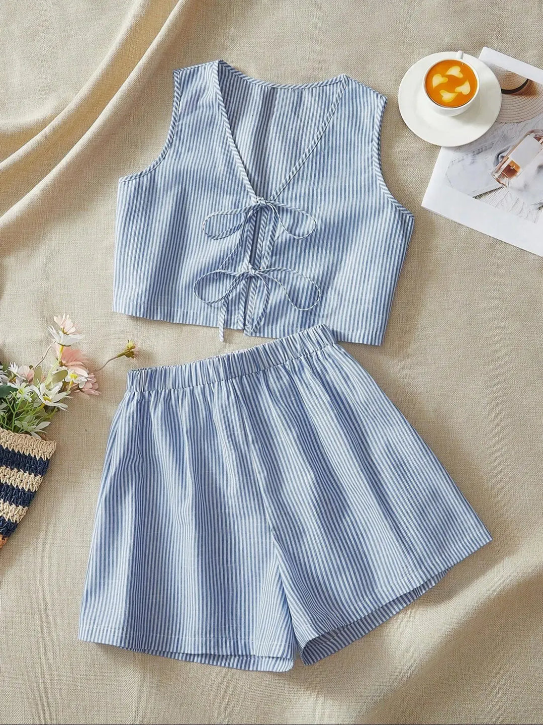 Sicilia Striped Lounge Set