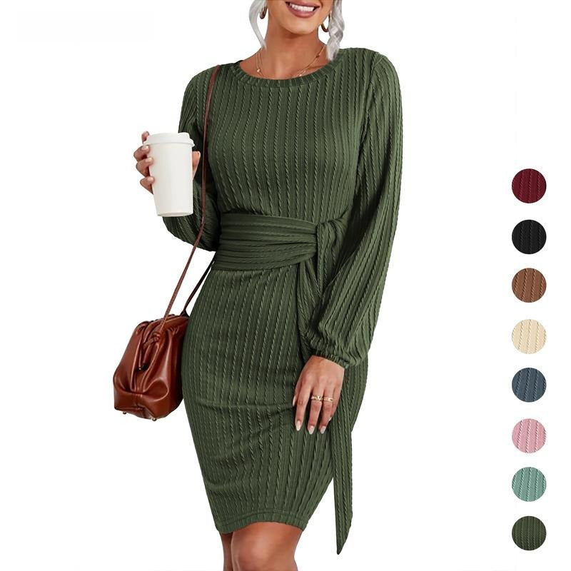 Otranto Ribbed Midi Dress