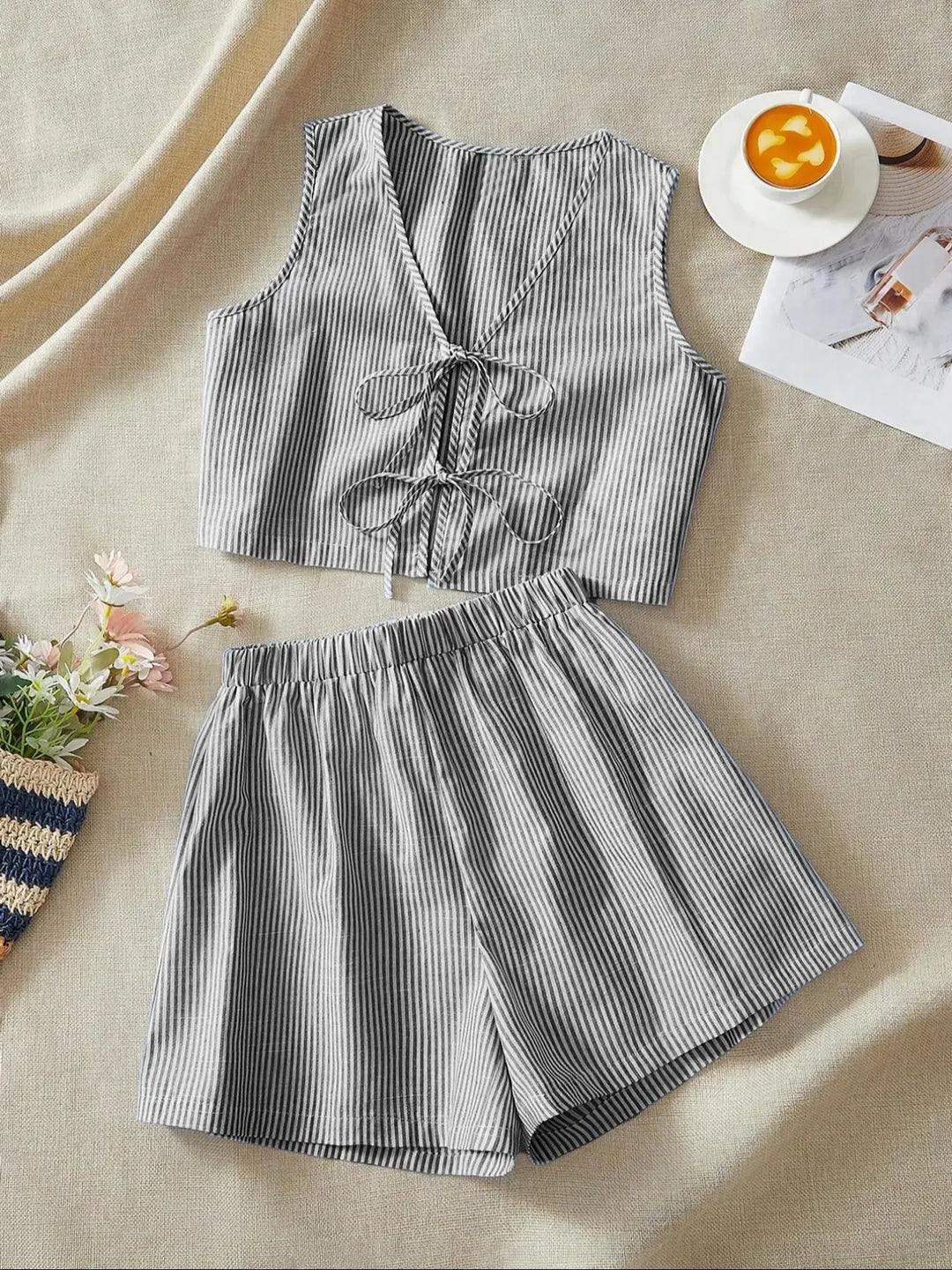 Sicilia Striped Lounge Set