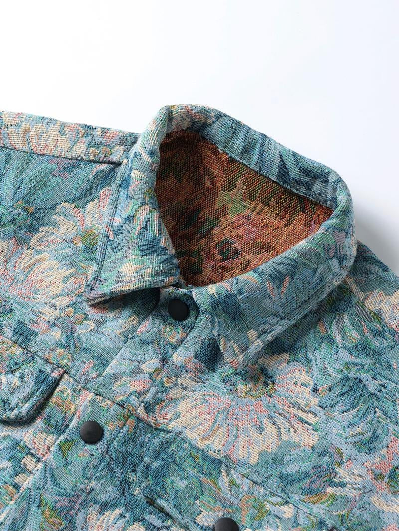 "Grandma's Couch" Button Jacket