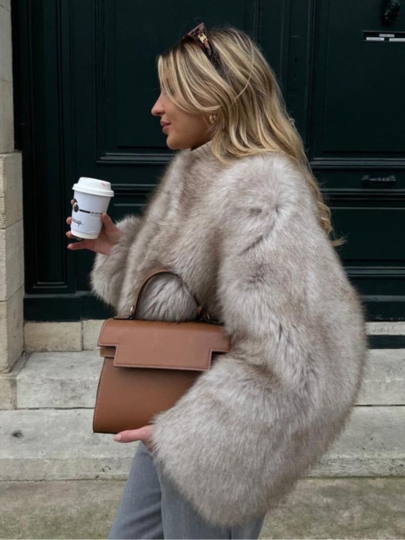 Sorrento Faux Fur Jacket - Saint Drako