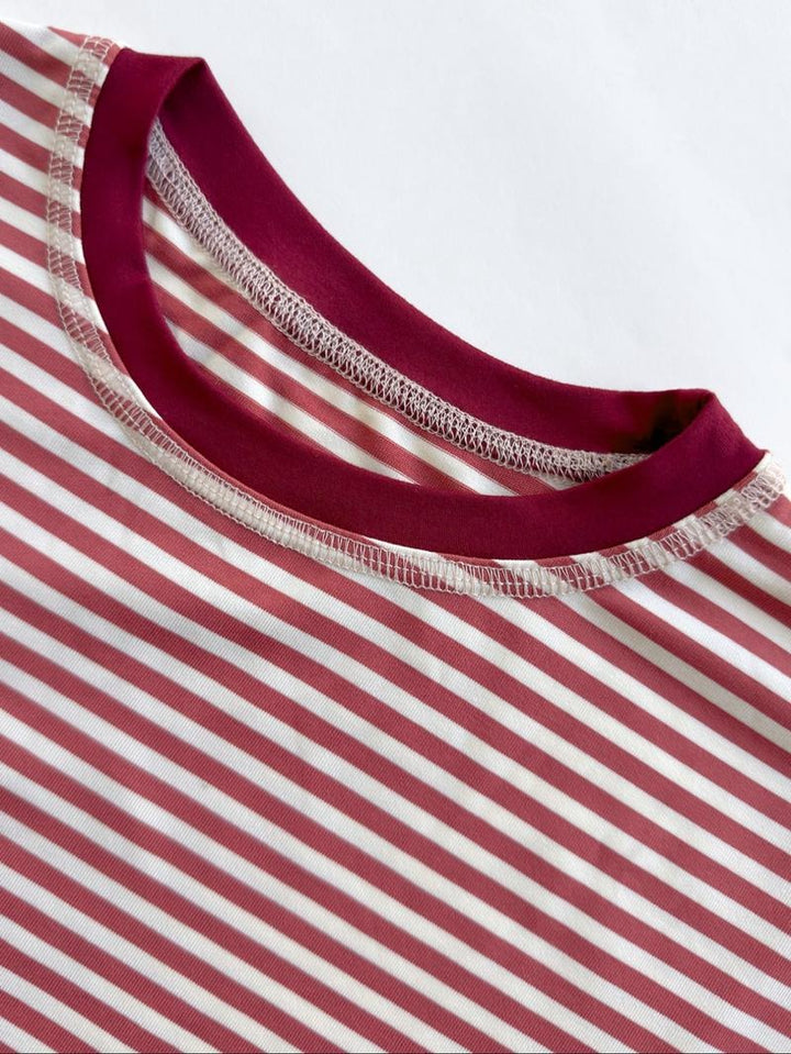 Caldera Striped Bell Sleeve Top