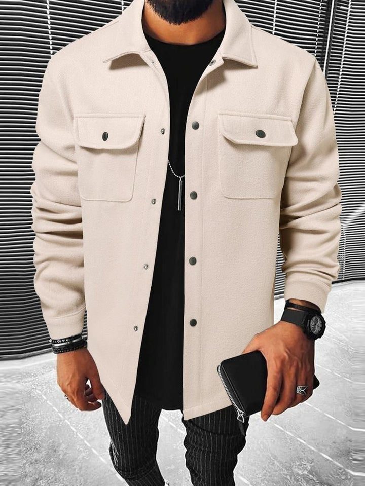 Matera Wool Overshirt Jacket