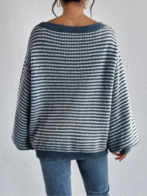 Portofino Off-Shoulder Knit Sweater