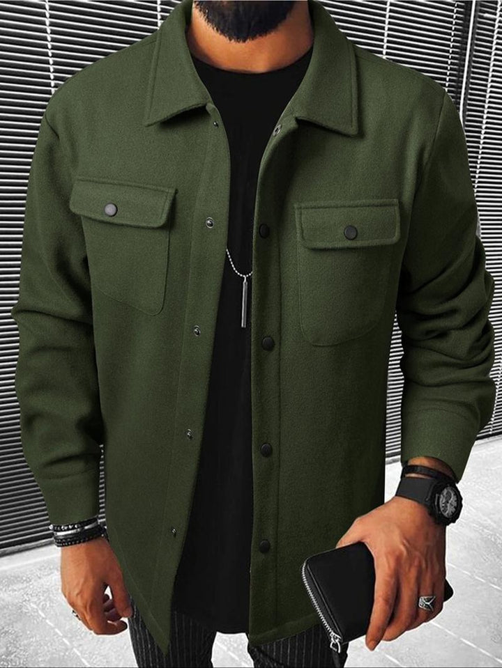 Matera Wool Overshirt Jacket