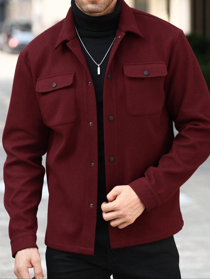 Matera Wool Overshirt Jacket