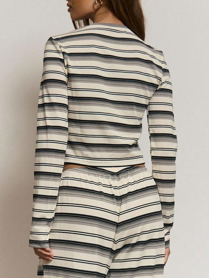 Varese Striped Lounge Set