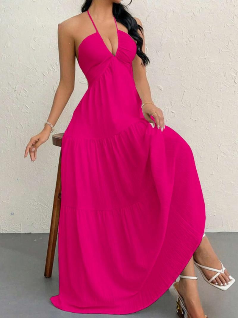 Lunara Halter Maxi Dress