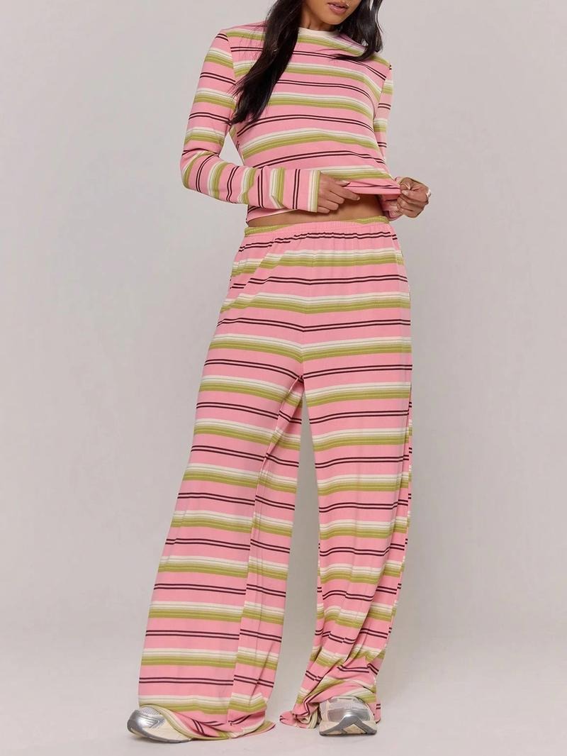 Varese Striped Lounge Set
