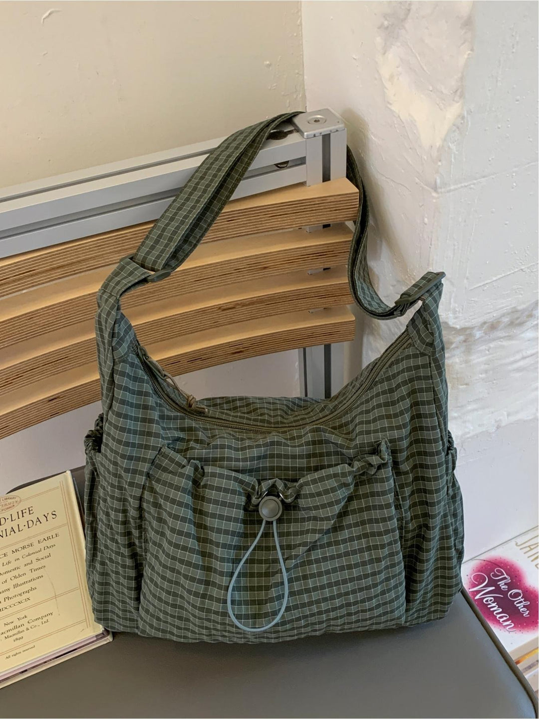 Varese Gingham Shoulder Bag