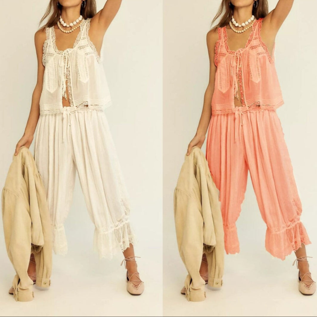 Lunetta Lace Two Piece Set