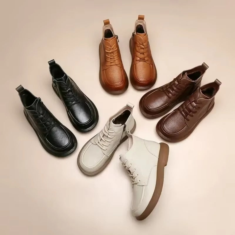 Novera Orthopedic Leather Boots - Saint Drako