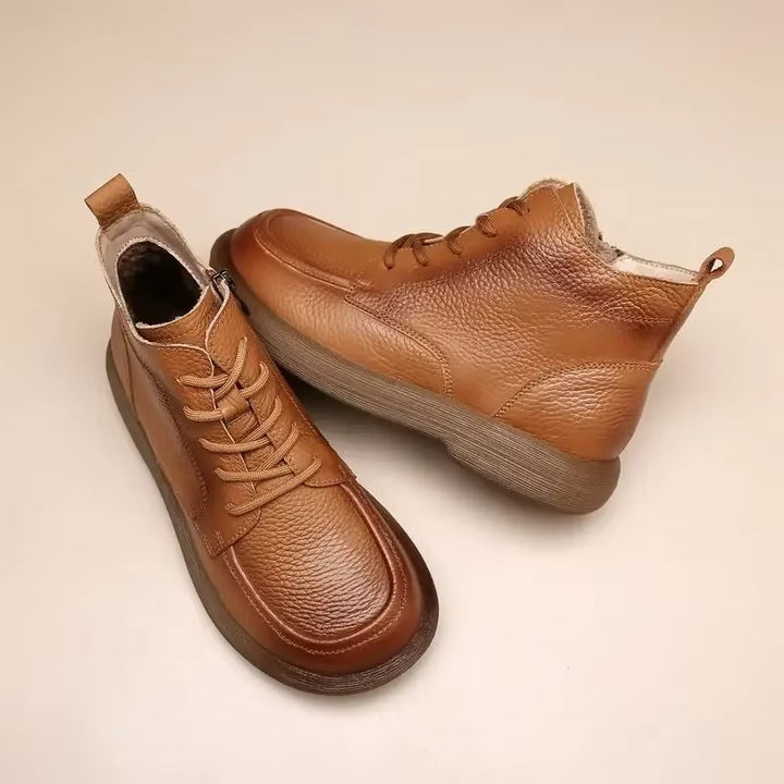 Novera Orthopedic Leather Boots - Saint Drako