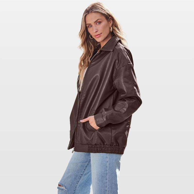 Montero Leather Bomber Jacket - Saint Drako
