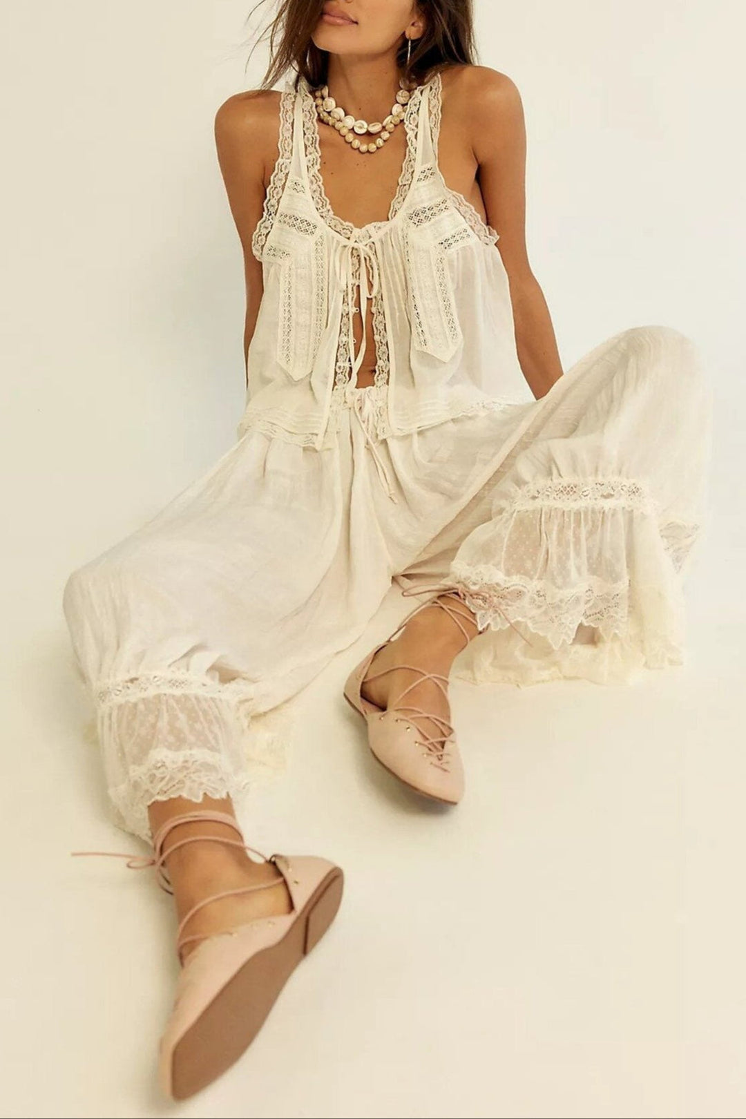 Lunetta Lace Two Piece Set