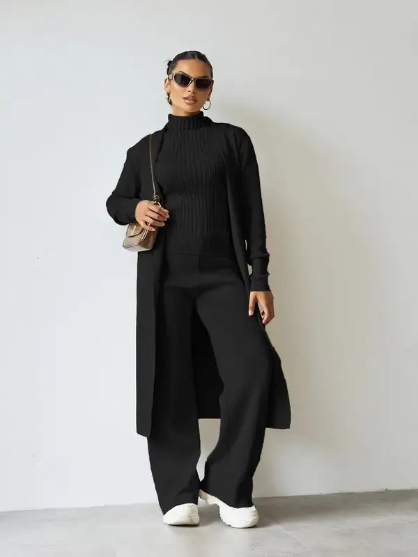 Velastra Ribbed Knit Set