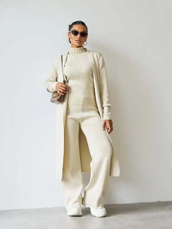 Velastra Ribbed Knit Set