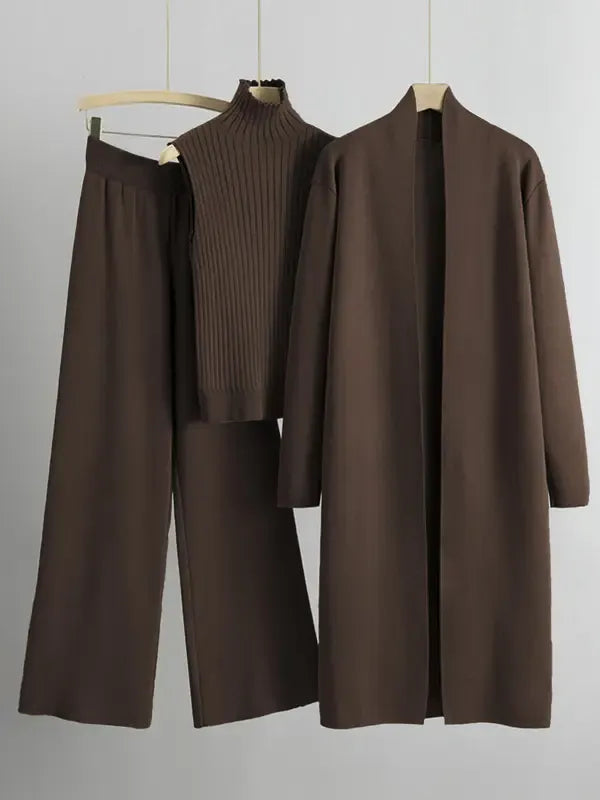 Velastra Ribbed Knit Set
