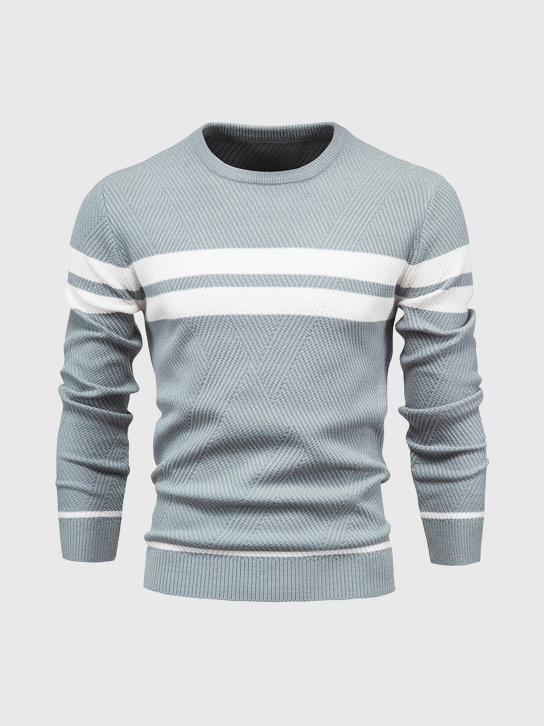 Como Stripe Crewneck Sweater