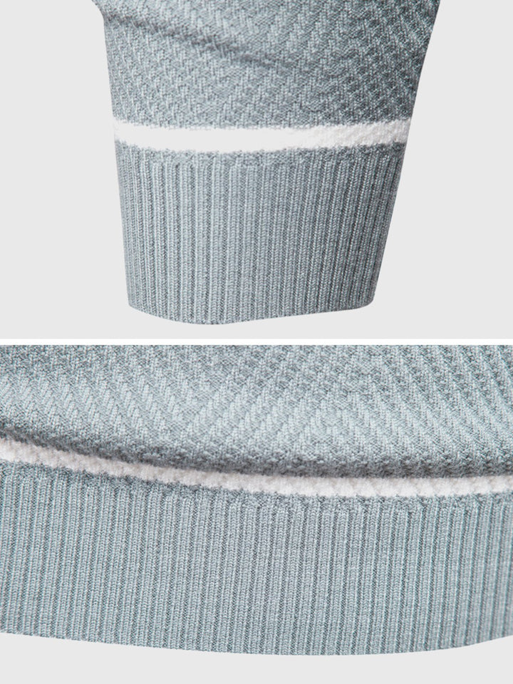 Como Stripe Crewneck Sweater