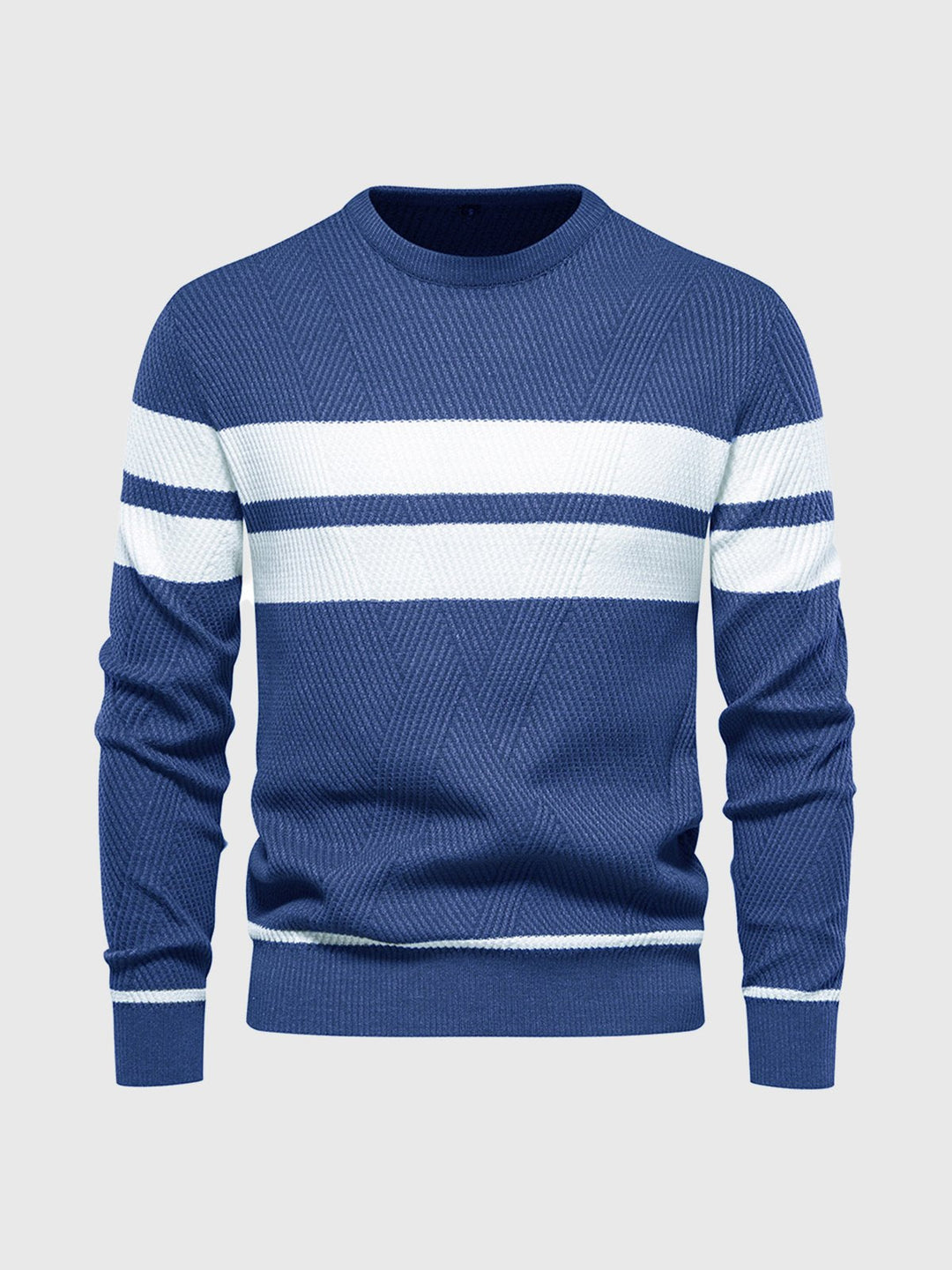 Como Stripe Crewneck Sweater