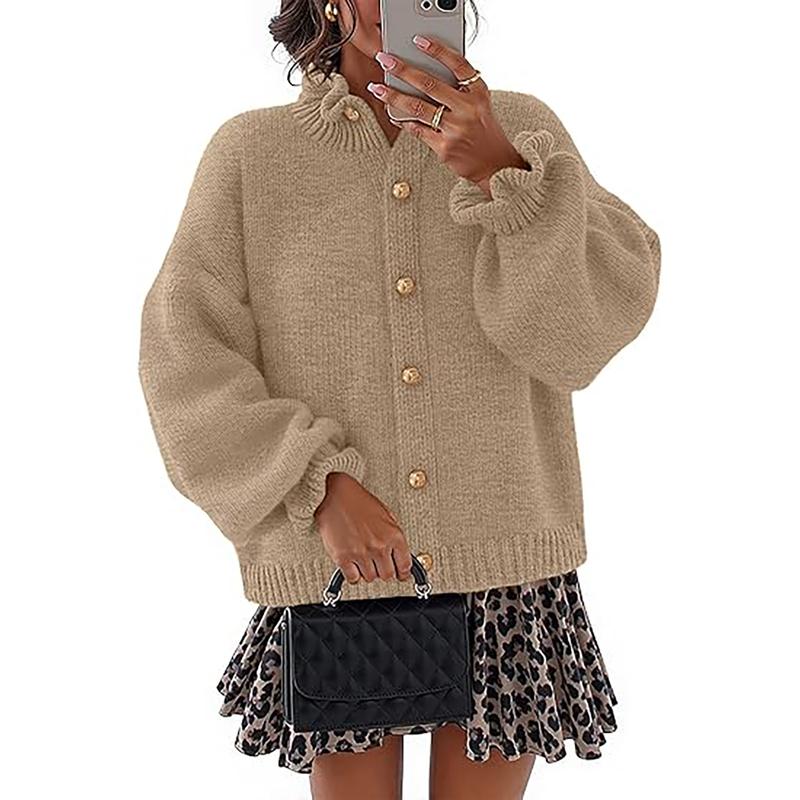 Sines Buttoned Knit Cardigan
