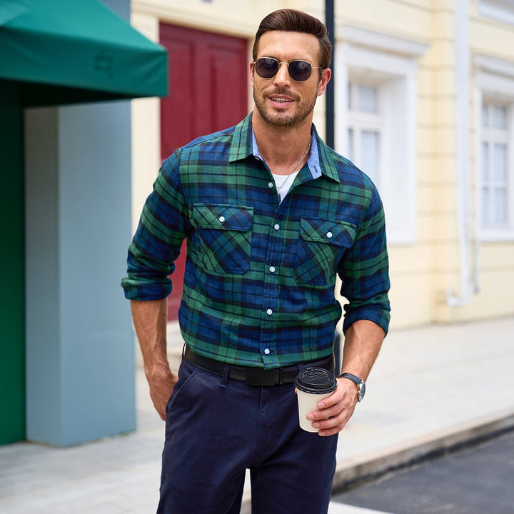 Verona Plaid Flannel Shirt