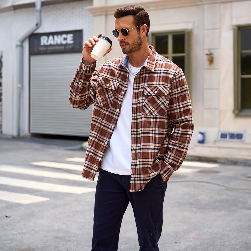 Verona Plaid Flannel Shirt