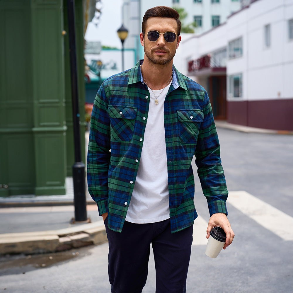 Verona Plaid Flannel Shirt
