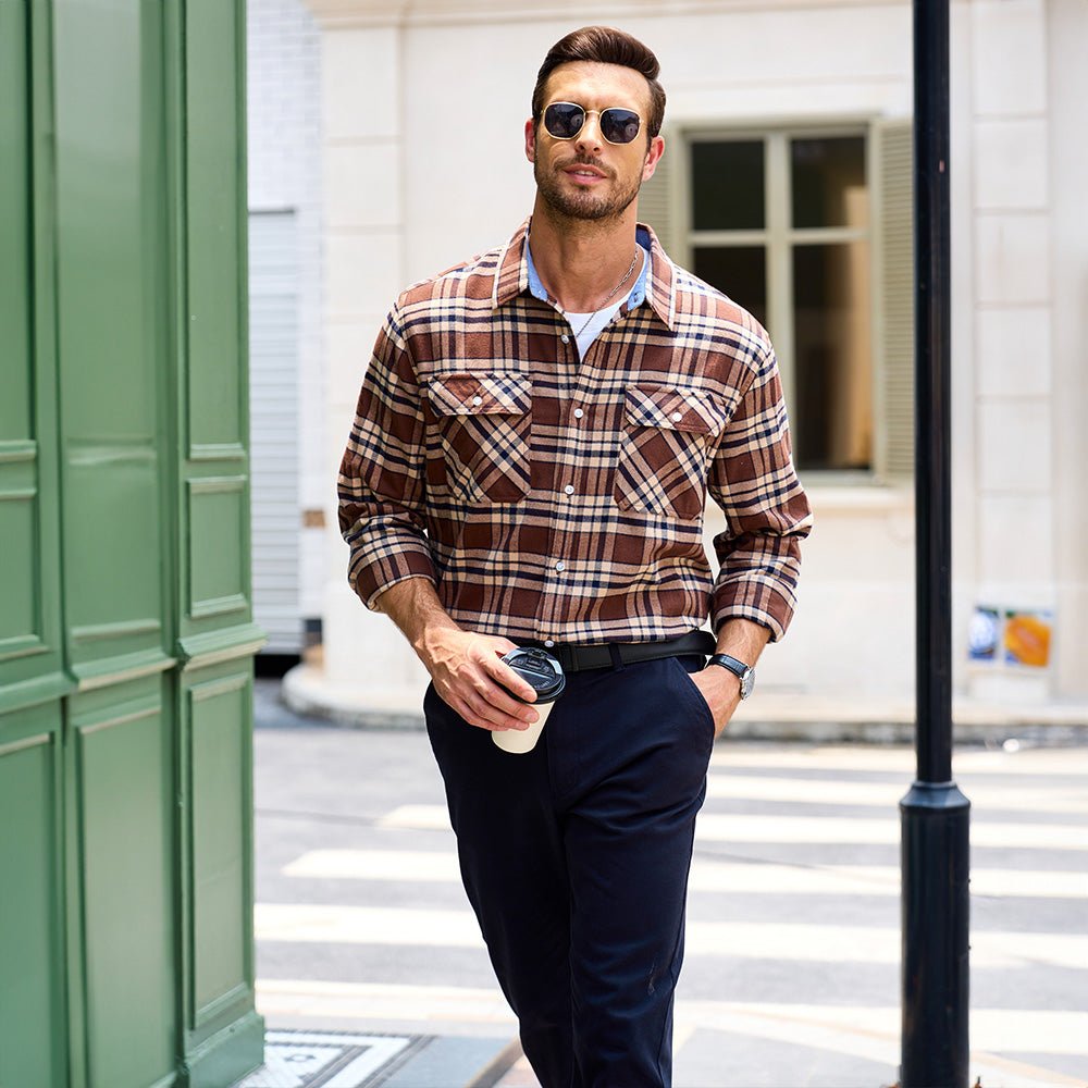 Verona Plaid Flannel Shirt
