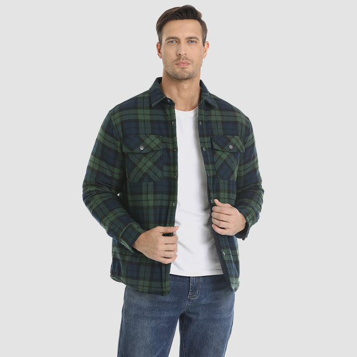 Verona Quilted Flannel Jacket