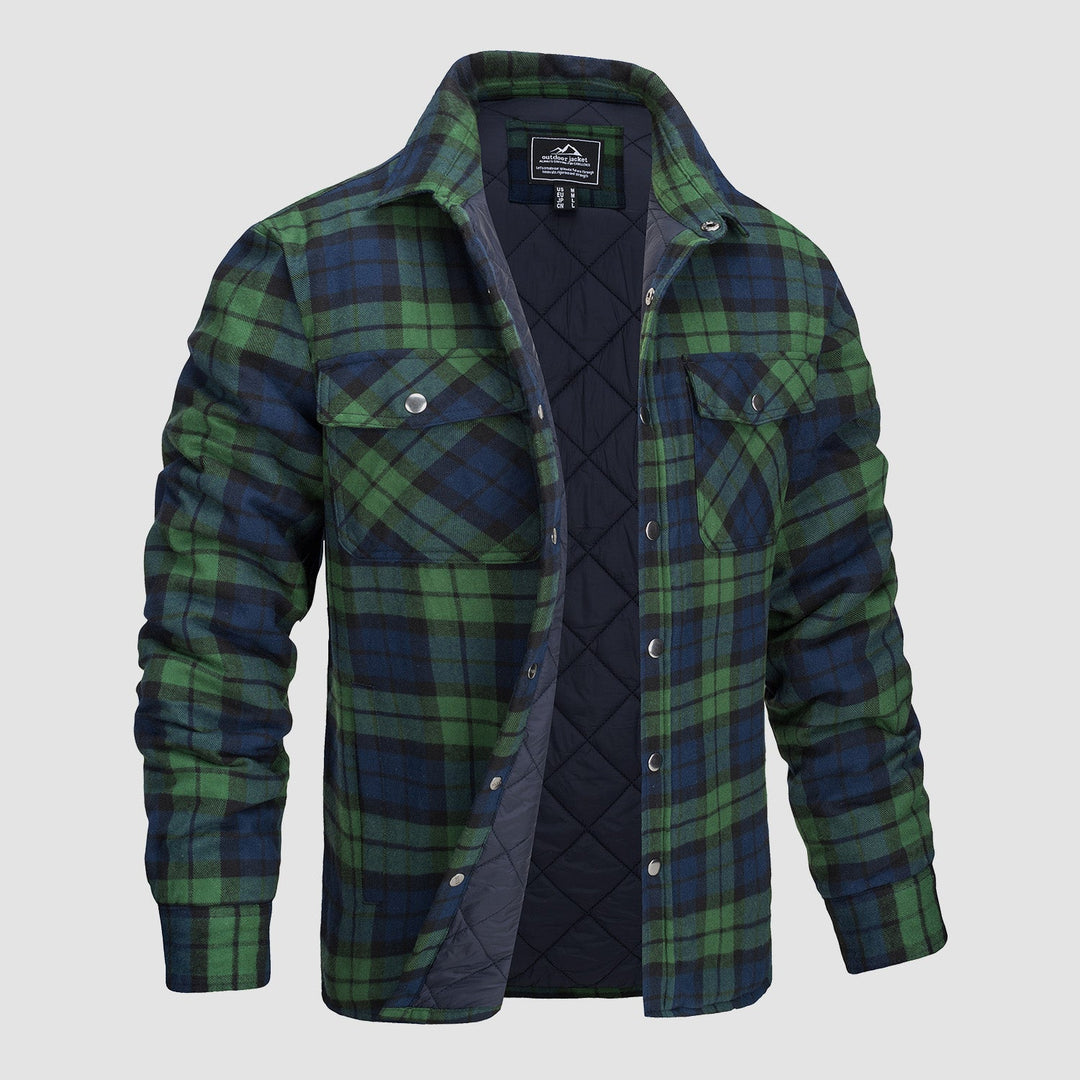 Verona Quilted Flannel Jacket