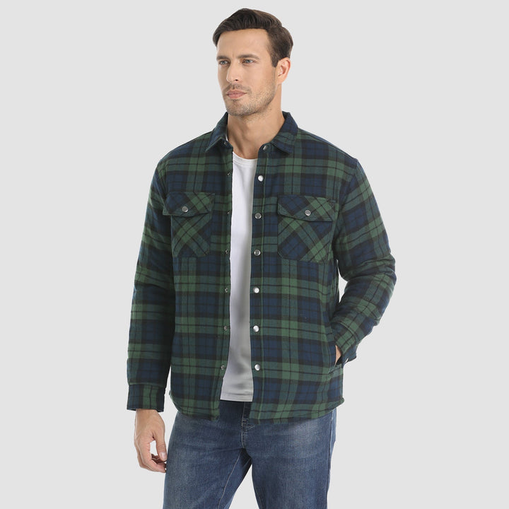 Verona Quilted Flannel Jacket