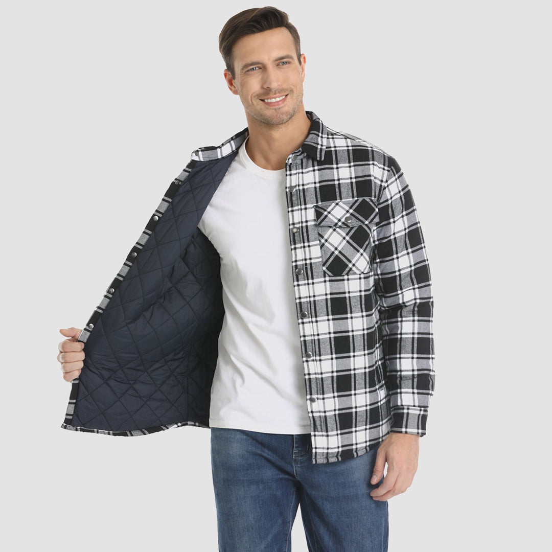 Verona Quilted Flannel Jacket
