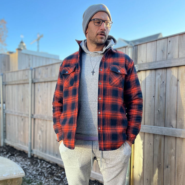 Verona Quilted Flannel Jacket