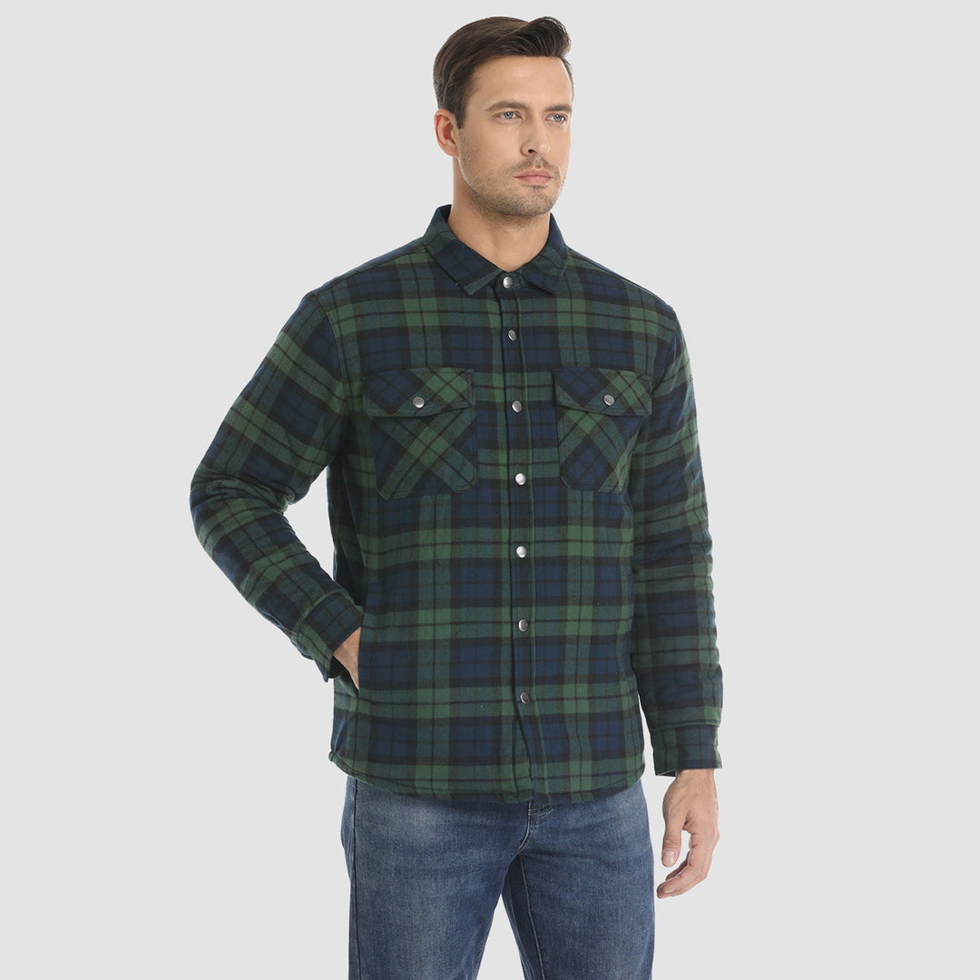 Verona Quilted Flannel Jacket