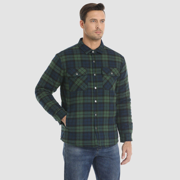 Verona Quilted Flannel Jacket
