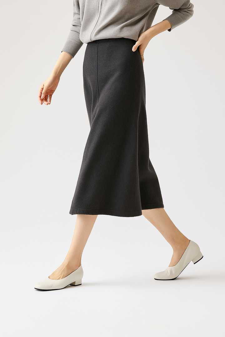 Lunara Merino Skirt
