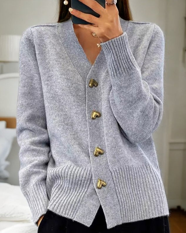 Elara Women’s Oversized Knit Cardigan - Saint Drako