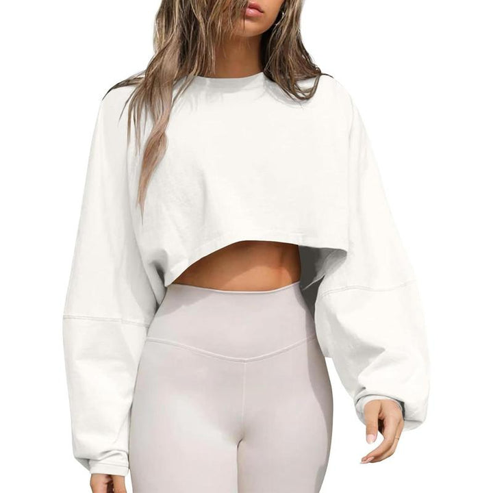 Monza Cropped Oversized Sweatshirt