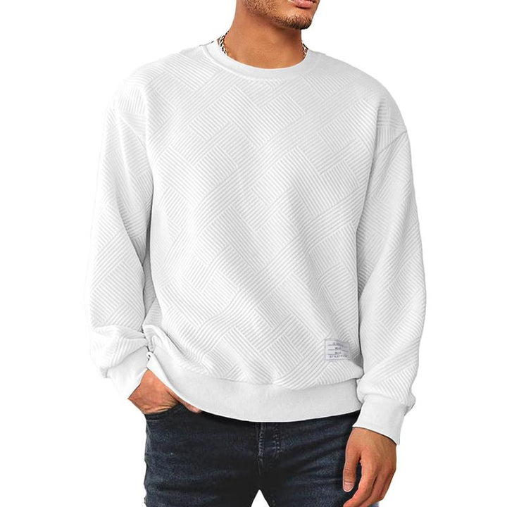 Varenzo Textured Knit Sweatshirt - Saint Drako